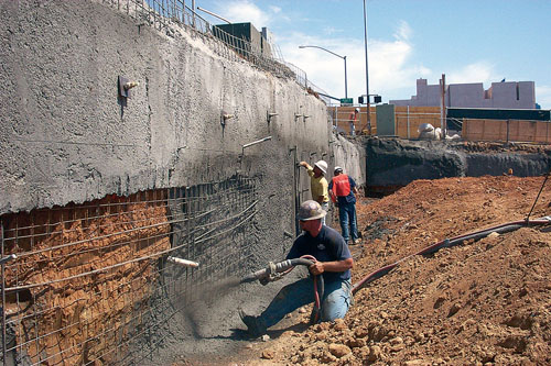 Soil Nail Retaining Wall NC and SC | Foundation Repair Services